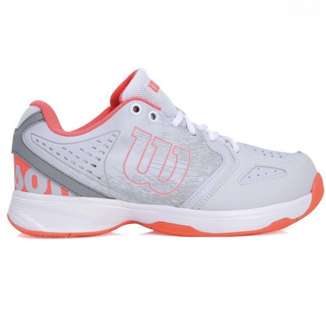 CALZADO WILSON K ENERGY WOMEN BLANCO/ GRIS/ CORAL