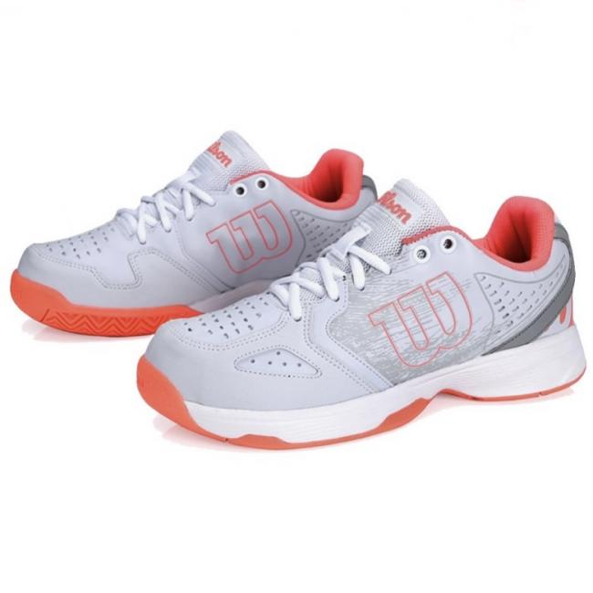 CALZADO WILSON K ENERGY WOMEN BLANCO/ GRIS/ CORAL