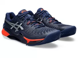 CALZADO ASICS GEL RESOLUTION 9 BLUE EXPANSE/PURE SILVER 8