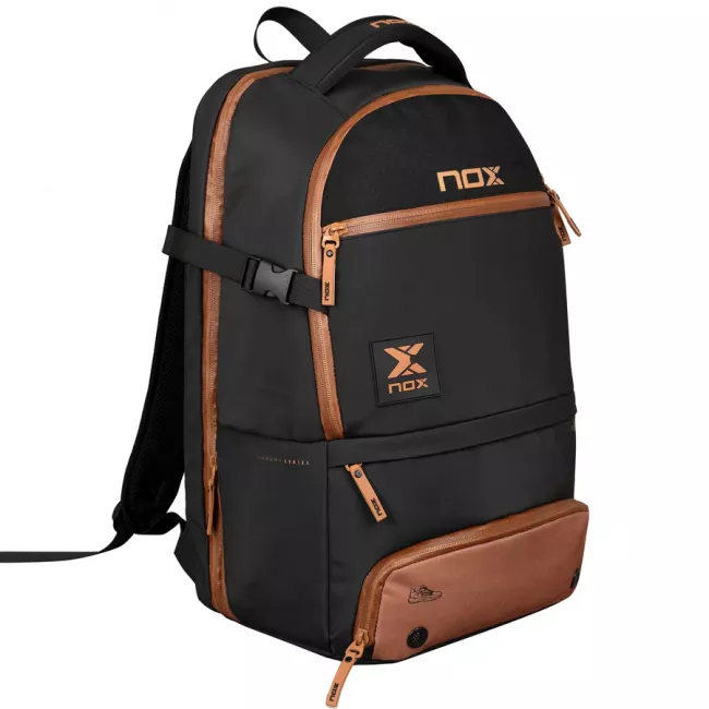 MOCHILA NOX OPEN LUXURY OPEN SERIES BLACK/BROWN 24/25